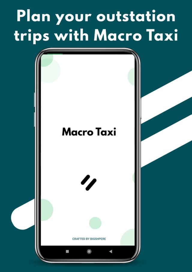 Macro Taxi App Screenshot 1